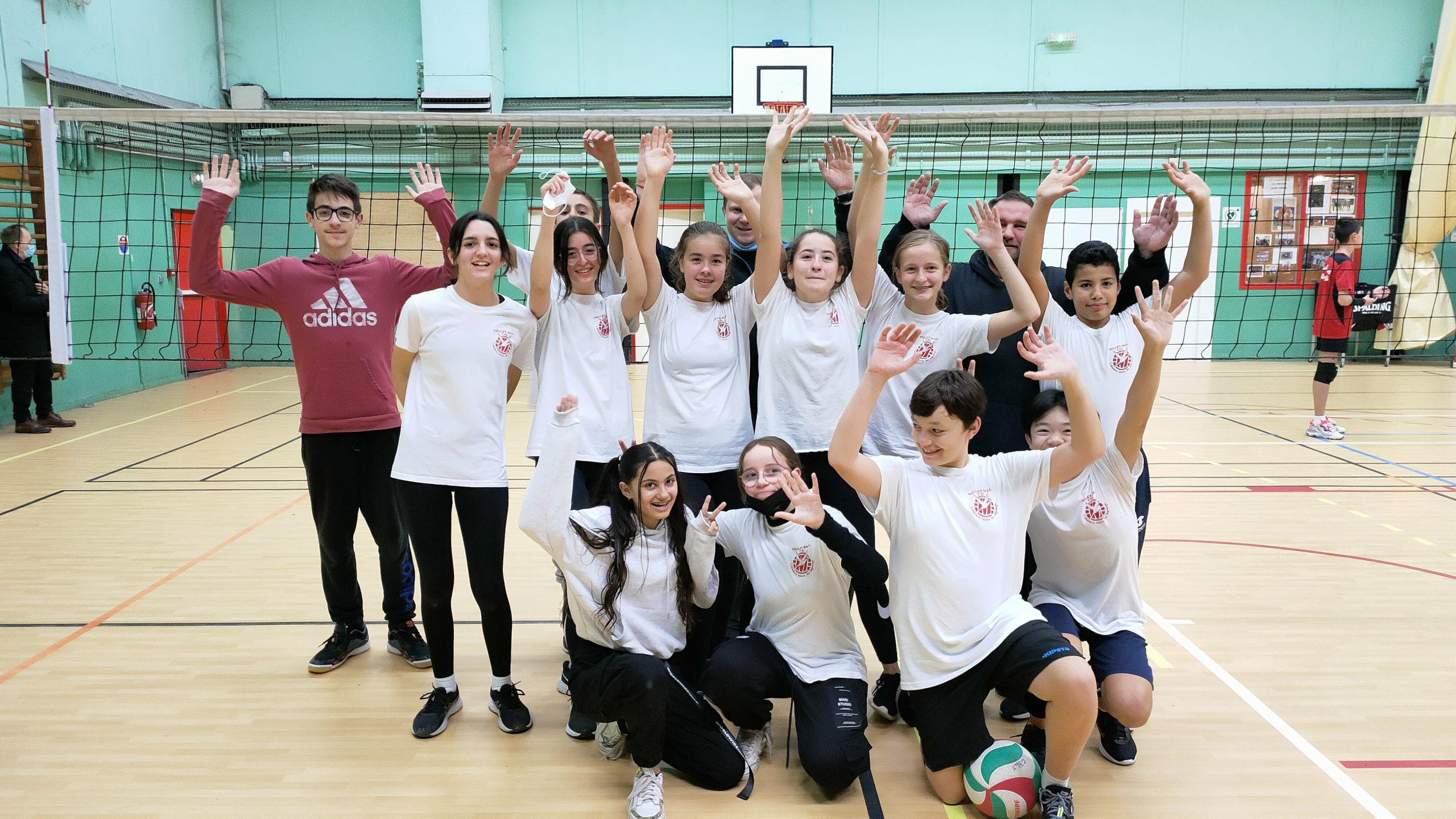 equipe des jeunes Volley